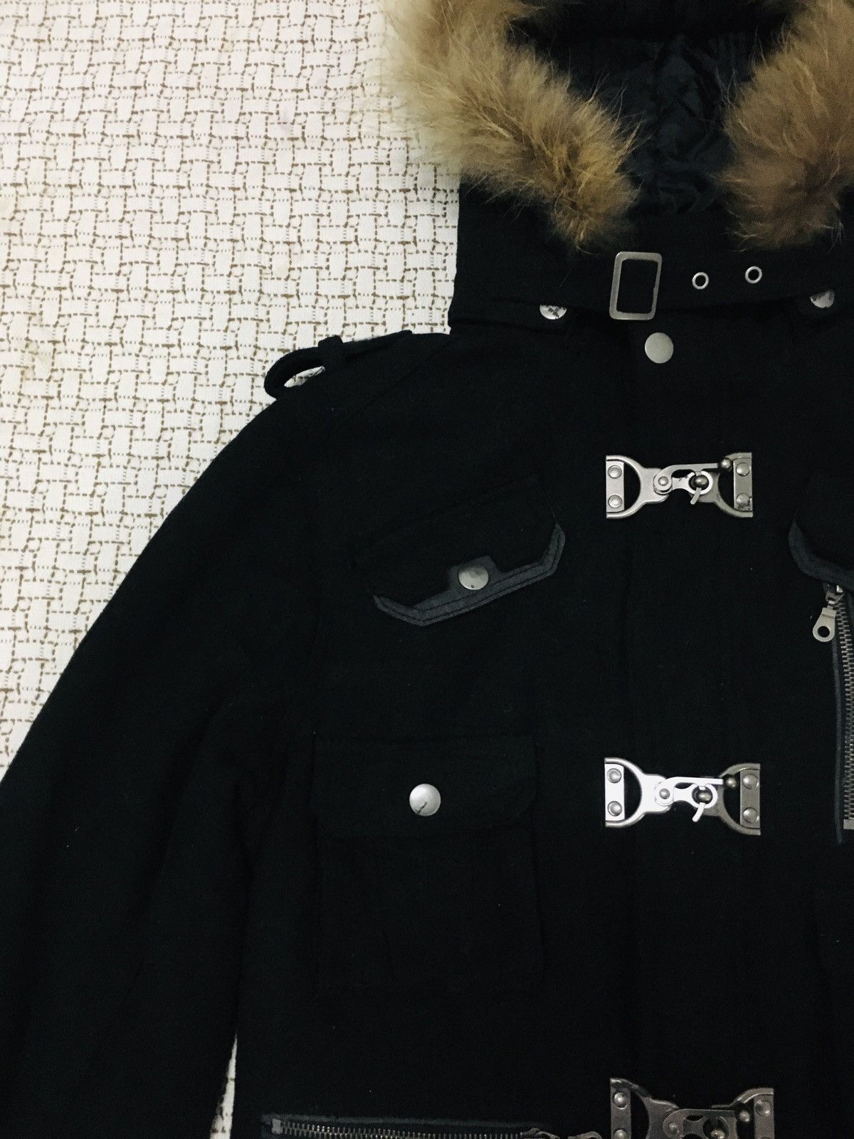 If Six Was Nine Hard to find 🔴 A06 Agate Label Punk Gothic Wool Jacket Size US M / EU 48-50 / 2 - 10 Thumbnail