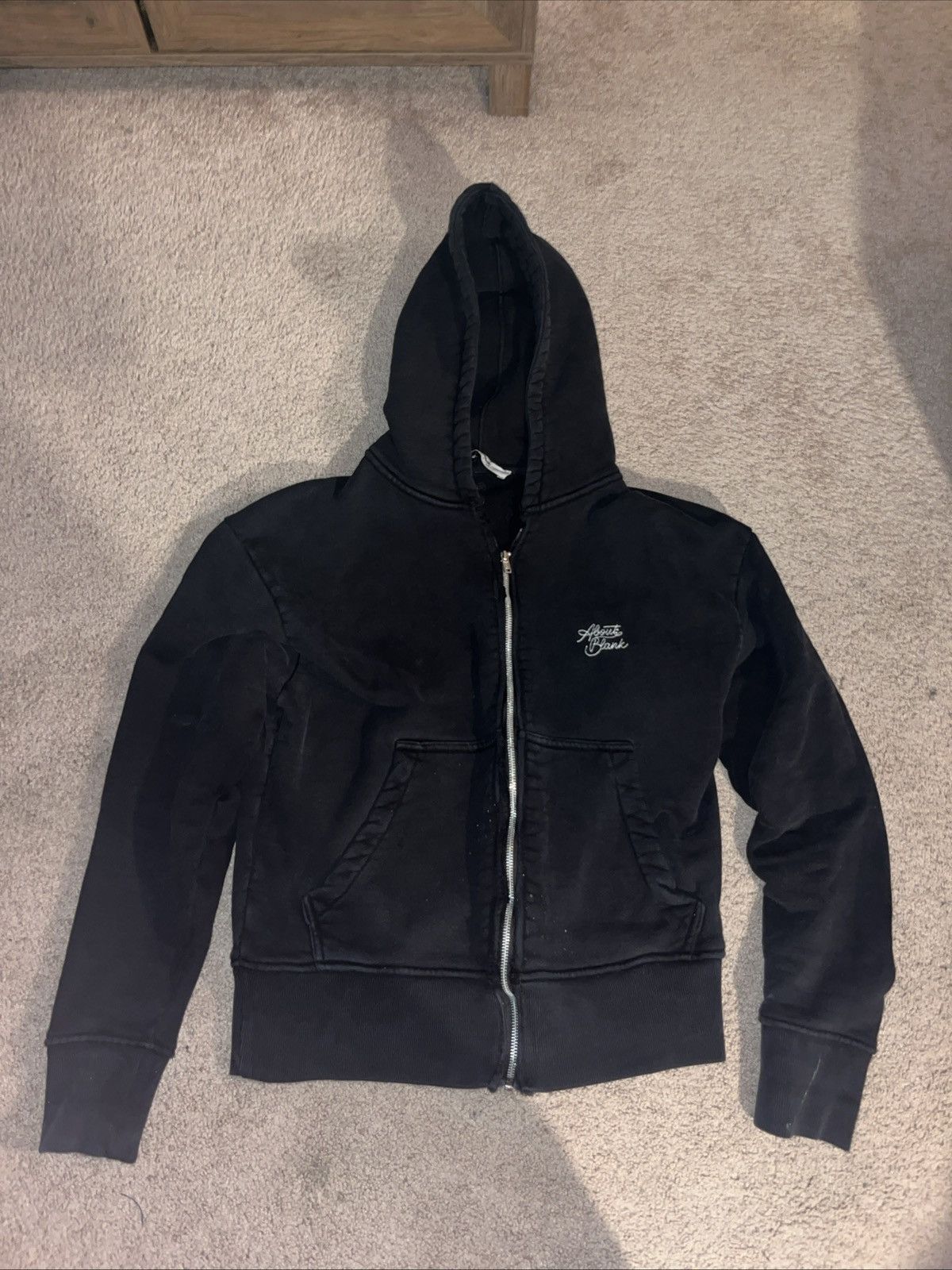 About:Blank About Blank Zip Up Hoodie Size XS Size US XS / EU 42 / 0 - 1 Thumbnail