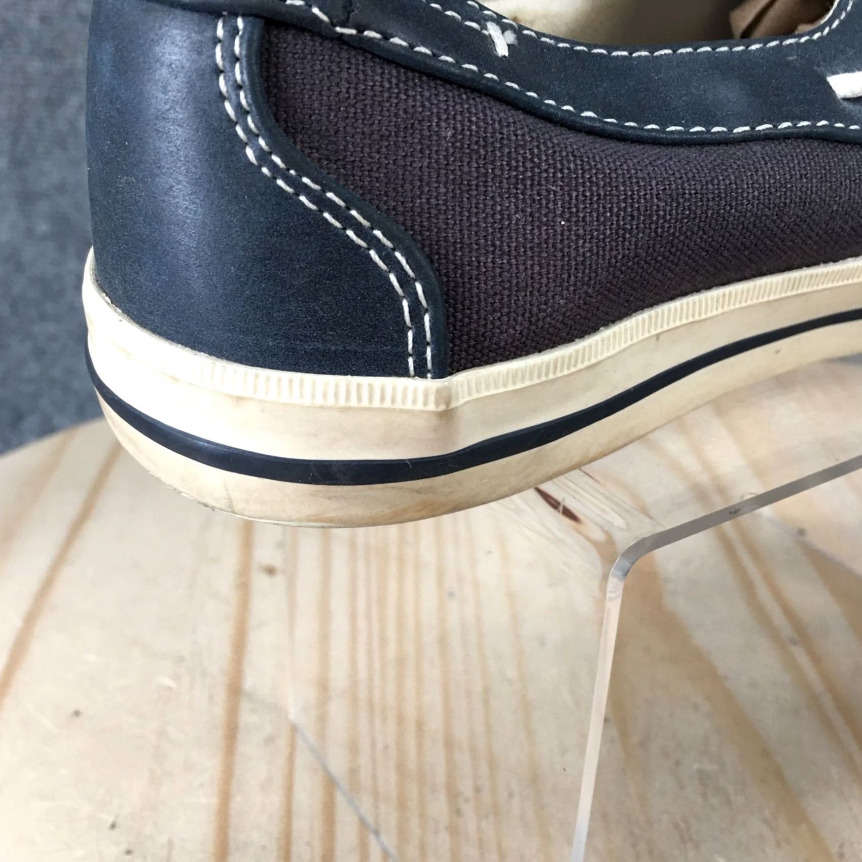 Gap Gap Mens Boat Shoe Blue Canvas Lace Up Low Top Casual Comfort Round Toe Flats Size US M / EU 48-50 / 2 - 4 Thumbnail