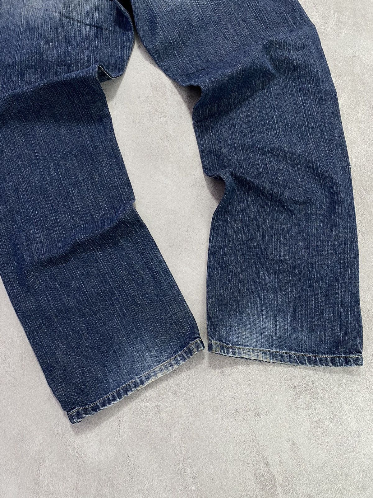 Japanese Brand Vintage JEANS HENRRY LLOYD Distressed flared japan style 32 Size US 32 / EU 48 - 5 Thumbnail