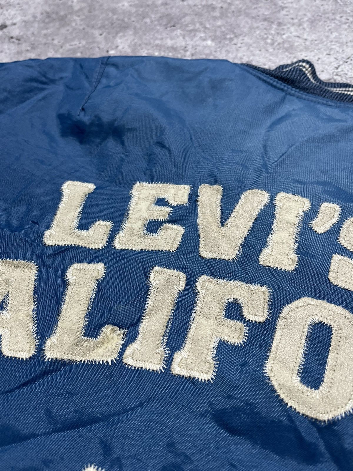 Levi's Vintage Clothing Vintage 80's LEVI'S Of California USA Varsity bomber jacket Size US L / EU 52-54 / 3 - 15 Thumbnail