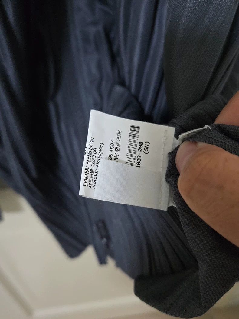 Issey Miyake Issey Miyake size:3 A blue-gray pleated cardigan Size S / US 4 / IT 40 - 4 Thumbnail