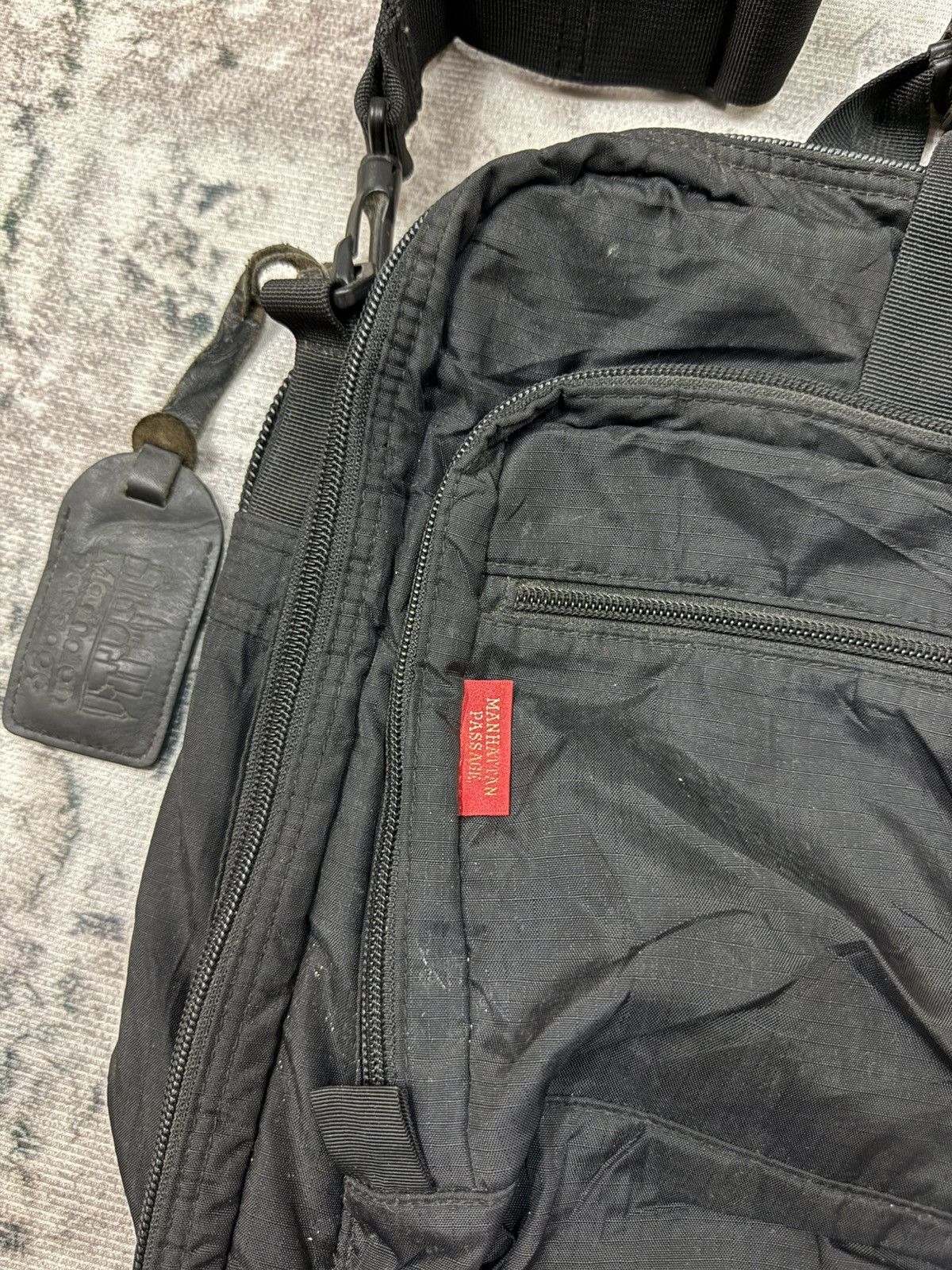 Manhattan Portage Manhathann Passage Laptop/Travel Crossbody Tote Two Way Bag Size ONE SIZE - 4 Thumbnail