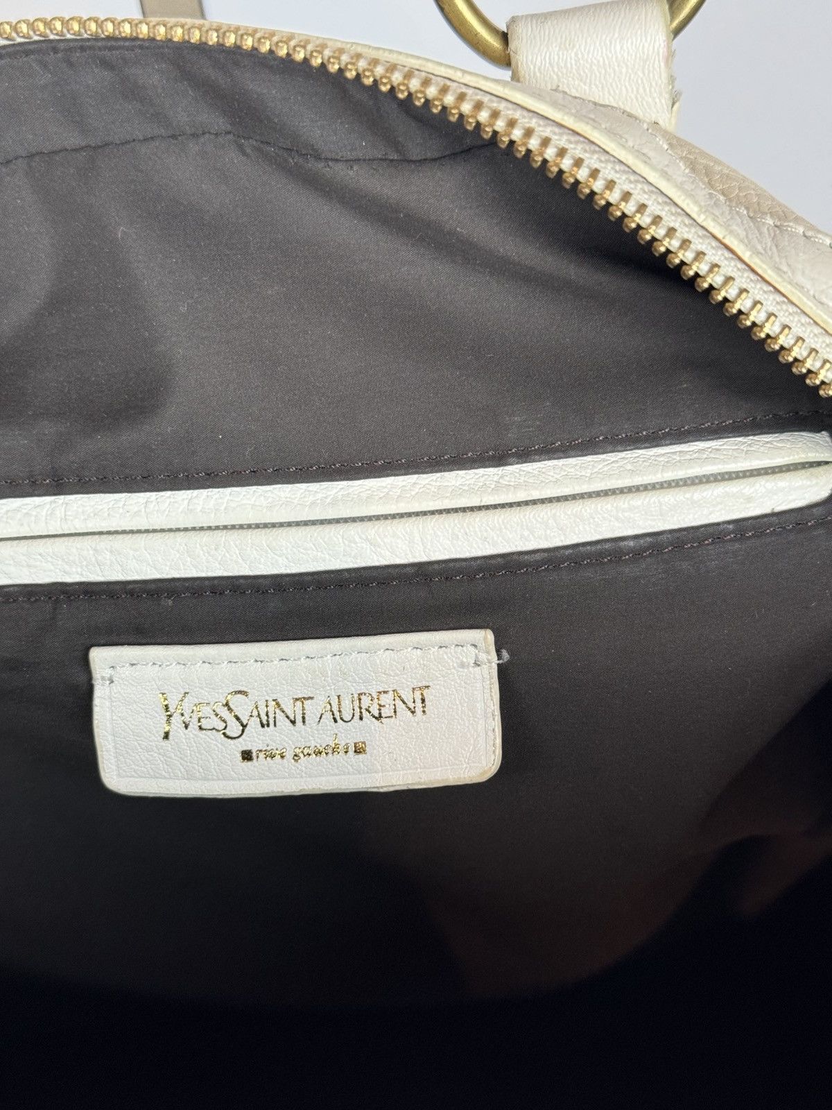 Yves Saint Laurent Leather bag Yves Saint Laurent original casual luxury item Size ONE SIZE - 7 Thumbnail