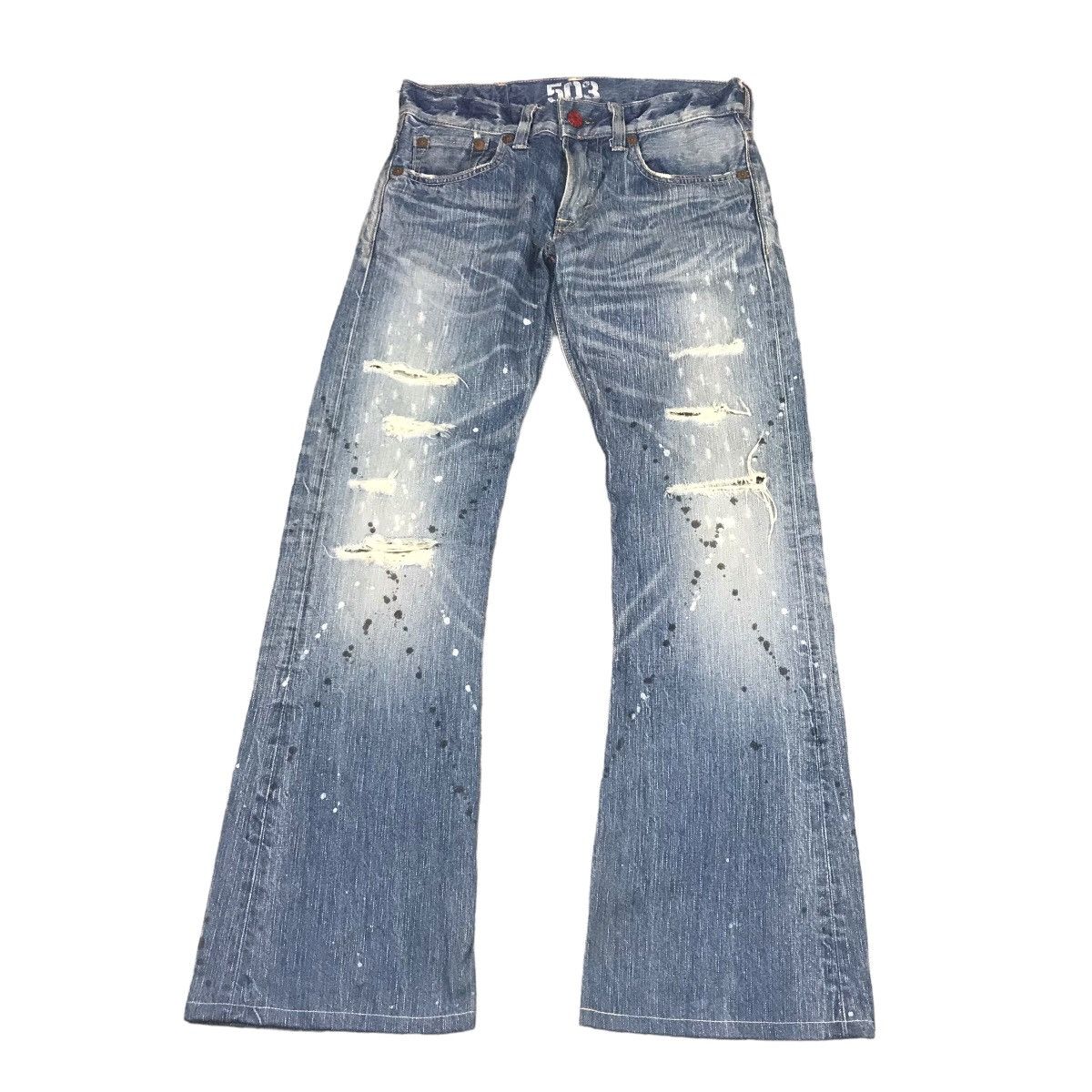 Edwin FLARE DENIM EDWIN 503 JAPAN BOOTCUT DENIM PANTS 139 Size US 28 / EU 44 - 1 Thumbnail