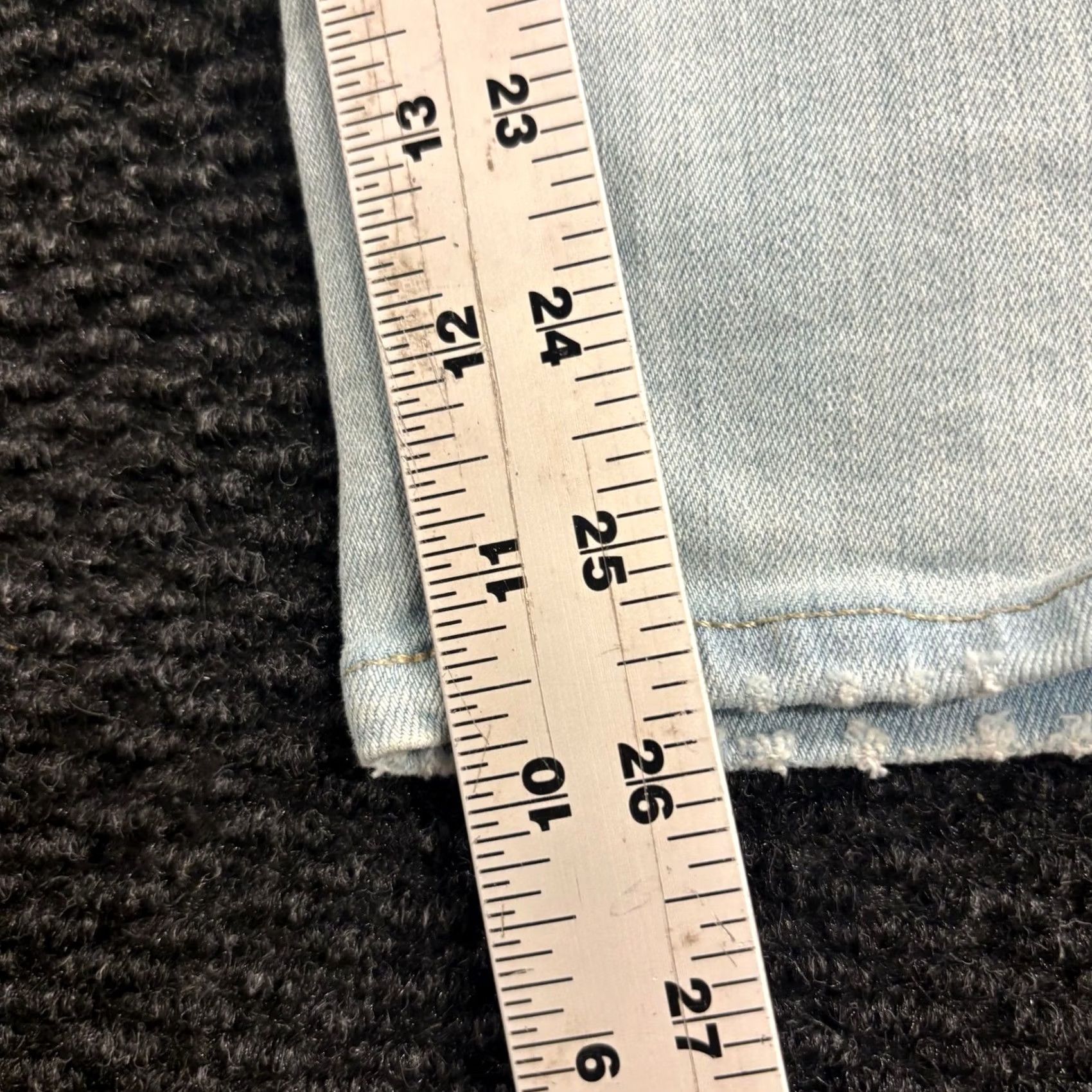 Madewell Madewell 9 High Rise Skinny Crop Jeans Light Wash Size 31 Women Size 24" / US 00 / IT 34 - 6 Thumbnail