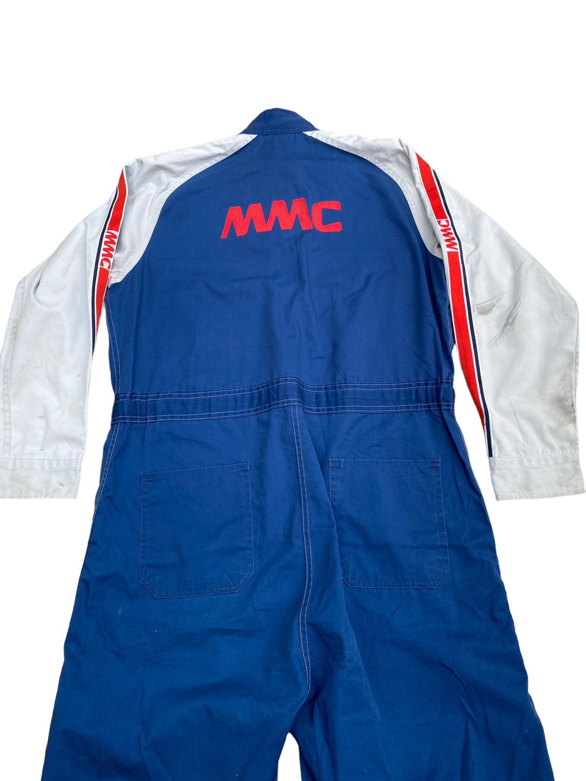 Japanese Brand Vintage Mitsubishi MMC overall Jumpsuit Size US 36 / EU 52 - 10 Thumbnail