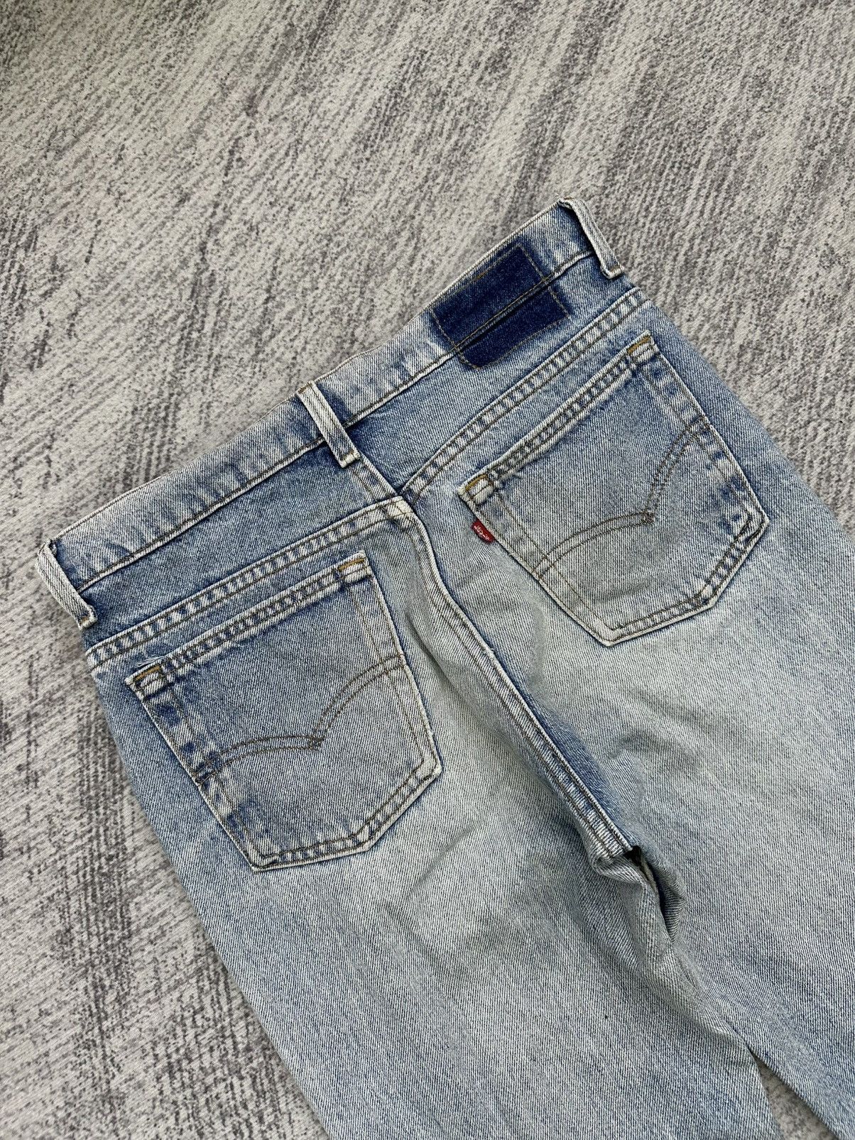 Levi's × Levi's Vintage Clothing × Vintage Vintage 90s Levi’s 517 Washed Blue Jeans Size US 31 - 15 Thumbnail