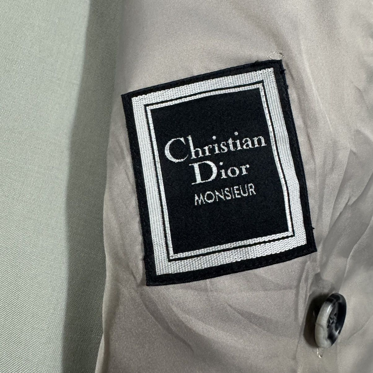 Christian Dior Monsieur Vtg🔥Christian Dior Monsieur Blazer Double Breasted Size 44L - 18 Thumbnail