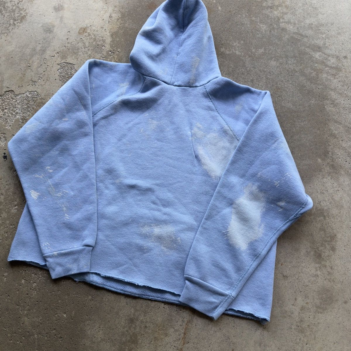 Vintage Thrashed Faded Distressed Painted Sweatshirt ERD Grunge ERL Size US L / EU 52-54 / 3 - 6 Thumbnail