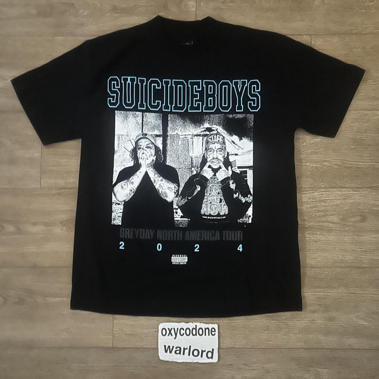 $uicideboy$ ツアーTシャツ G59 Recordsスーサイドボーイズ uicideboy$ ツアーTシャツ G59 Recordsスーサイドボーイズ