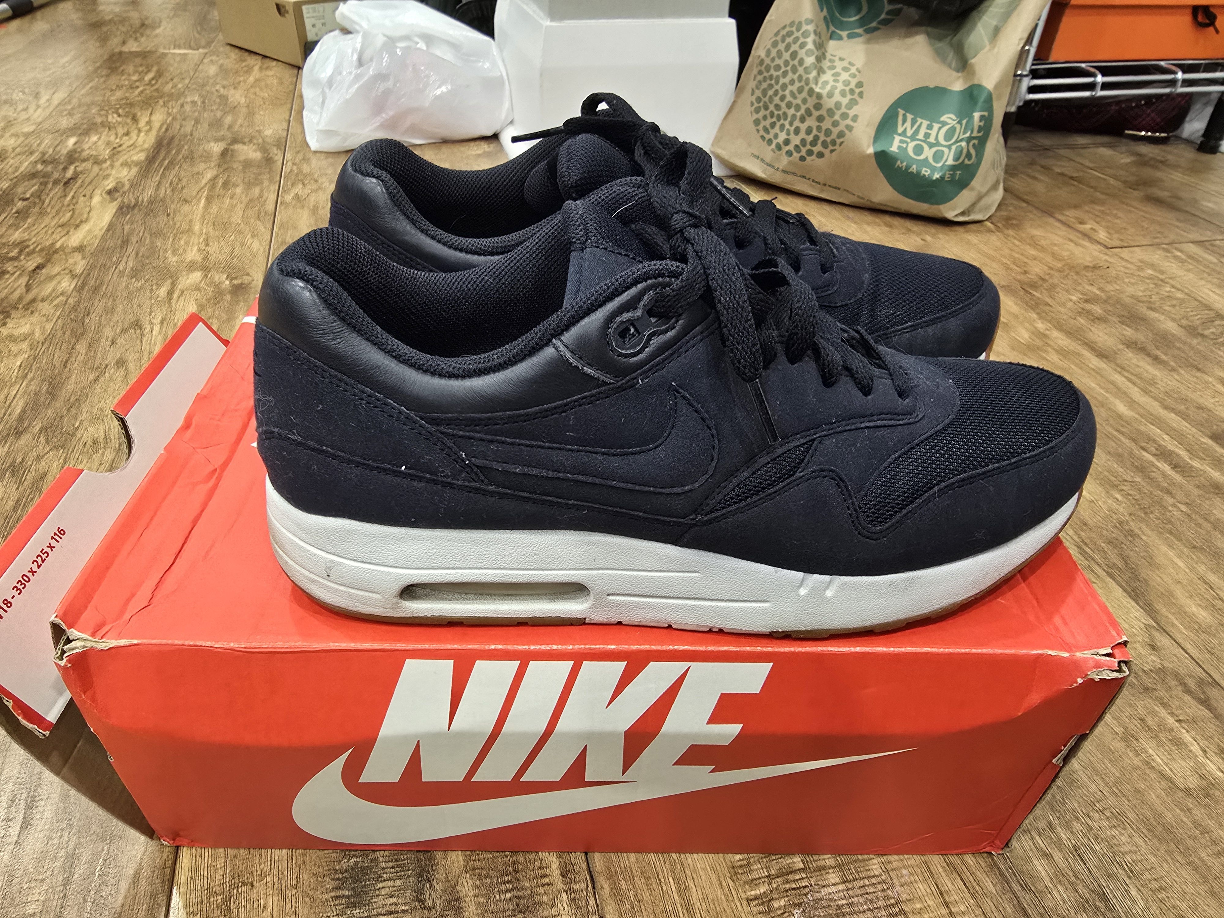 A.P.C. × Nike Nike Air Maxim 1 SP - APC Pitch Blue Size US 9 / EU 42 - 2 Thumbnail