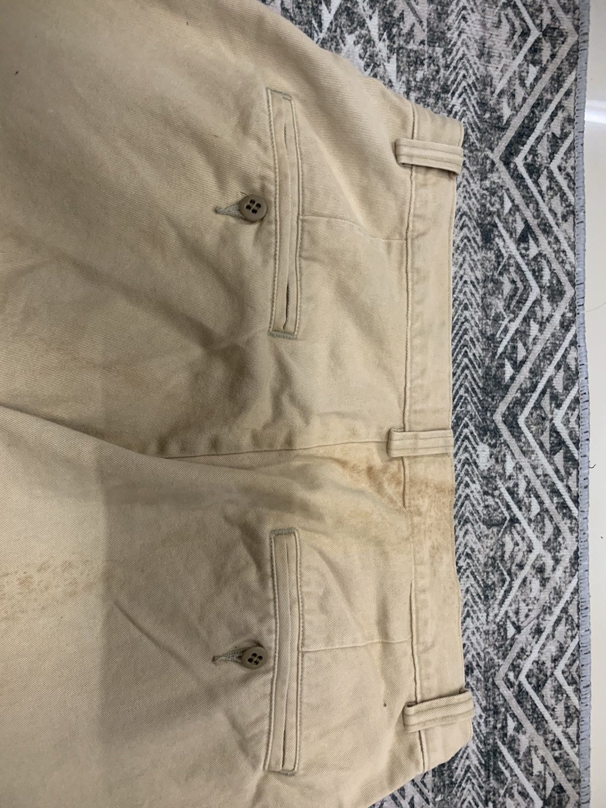 RRL Ralph Lauren × Vintage 90s RRL BY POLO RALPH LAUREN CHINO BAGGY PANT Size US 30 / EU 46 - 9 Thumbnail