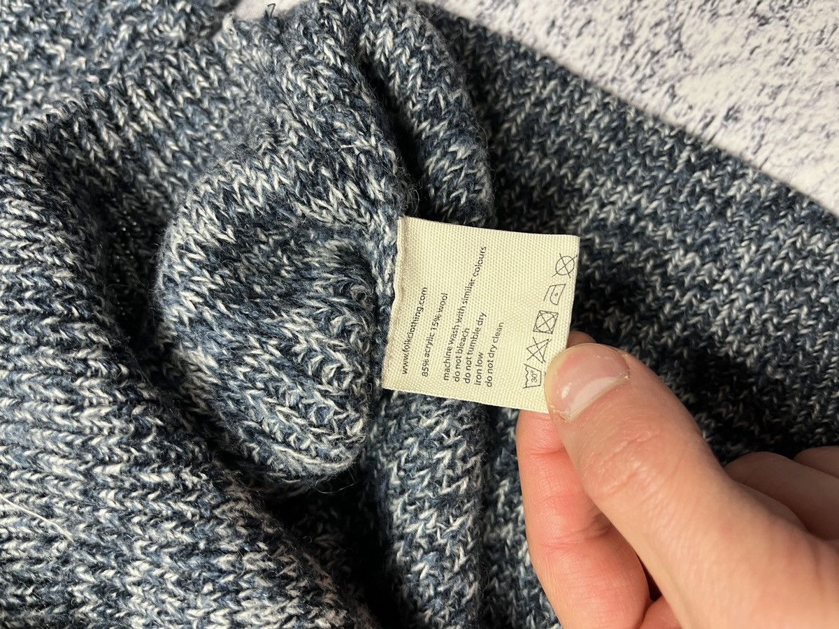 Folk Folk Heavy Knit Crewneck Acrylic Wool Sweater Size 2 Size US S / EU 44-46 / 1 - 6 Thumbnail