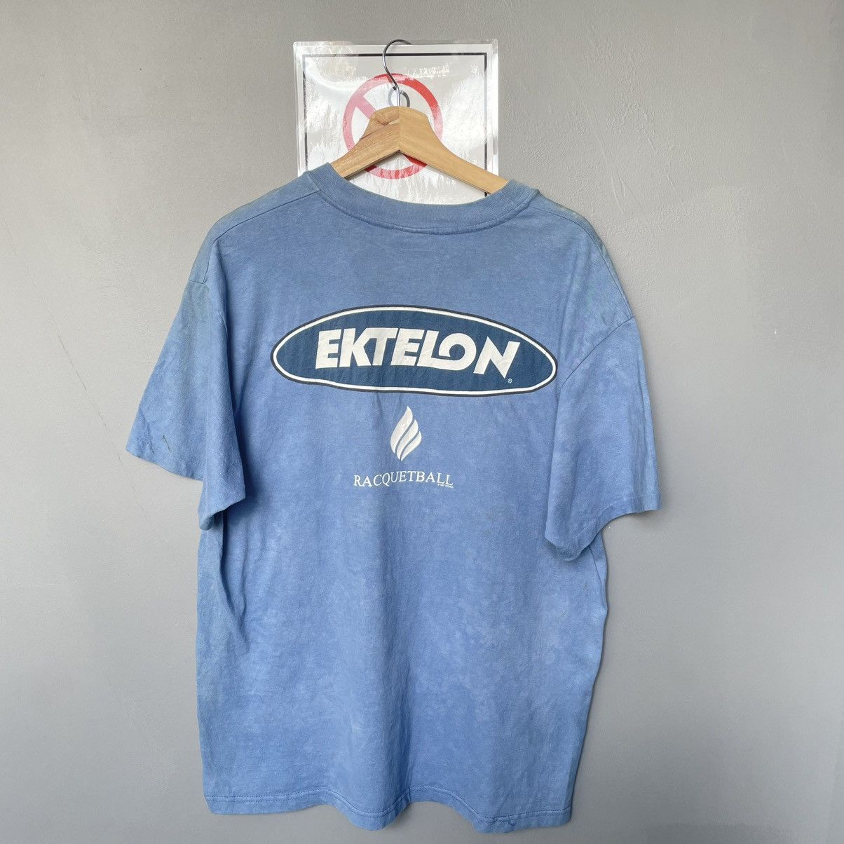 Vintage Thrashed Faded Vintage 90s Racquet Ball ERD GRUNGE TEE Size US L / EU 52-54 / 3 - 8 Thumbnail