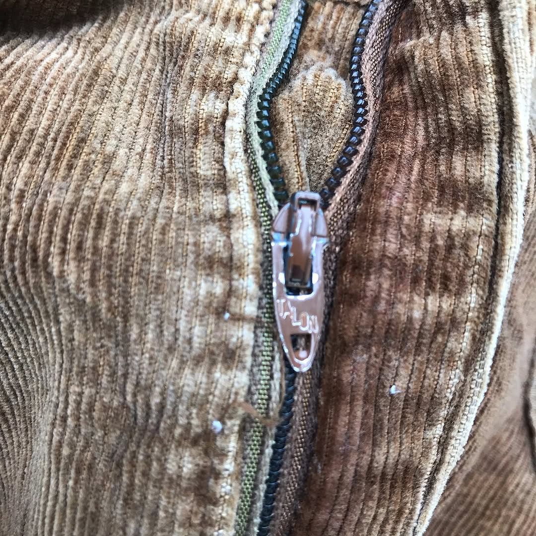Le Grande Bleu (L.G.B.) × Vintage Vintage 60s His Clothing Brown Corduroy Trouser Pants menswe Size US 33 - 2 Thumbnail