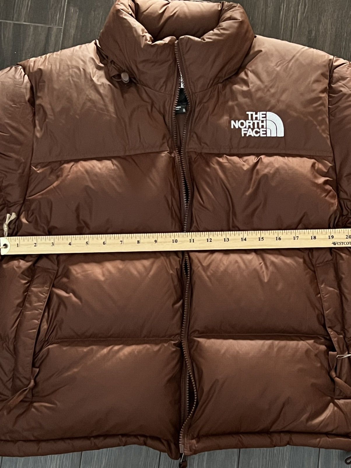 The North Face north face 1996 retro Nuptse 700 Fill, Dark Oak XL womens Size XL / US 12-14 / IT 48-50 - 2 Thumbnail