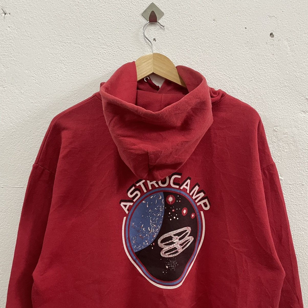 Jerzees × Vintage 🔥Vintage Astro Camp Big Logo Pullover Sweater Hoodie Size US M / EU 48-50 / 2 - 5 Thumbnail