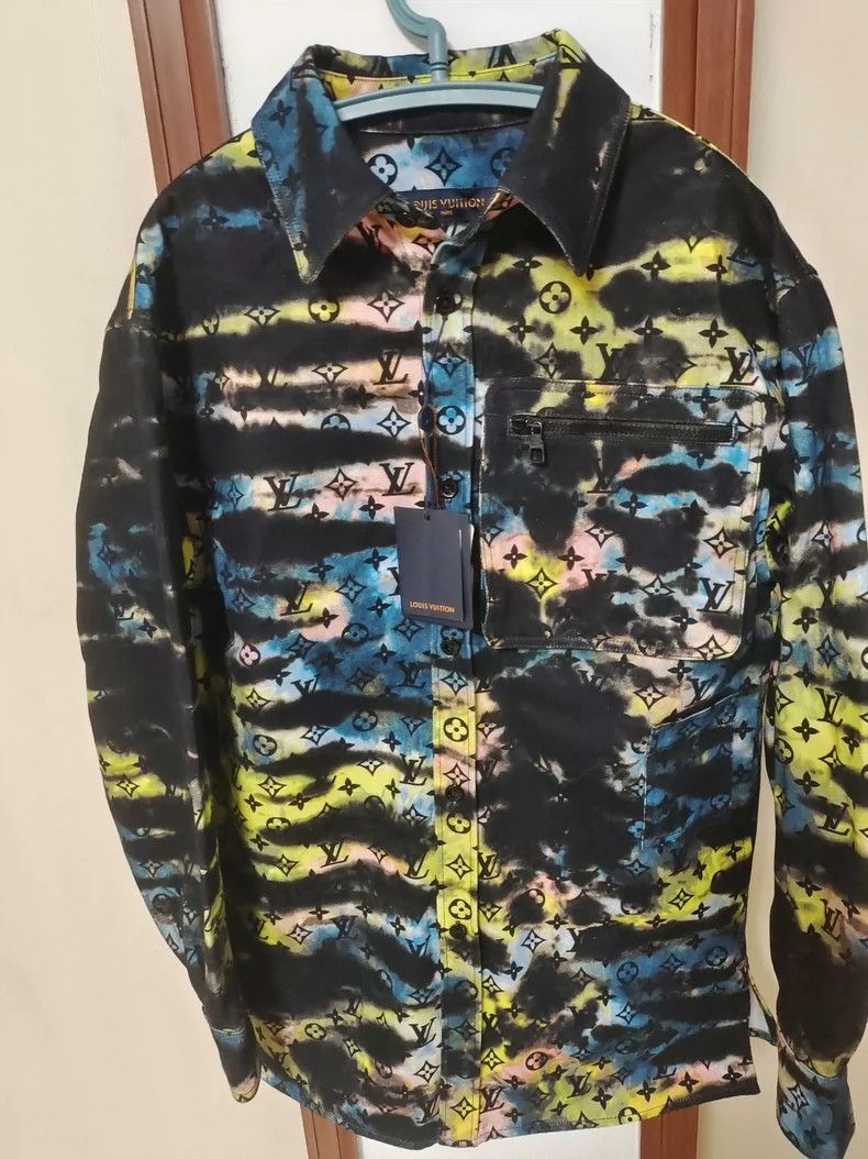Louis Vuitton Louis Vuitton Colorful laser presbyopic denim long-sleeve Size US S / EU 44-46 / 1 - 9 Thumbnail