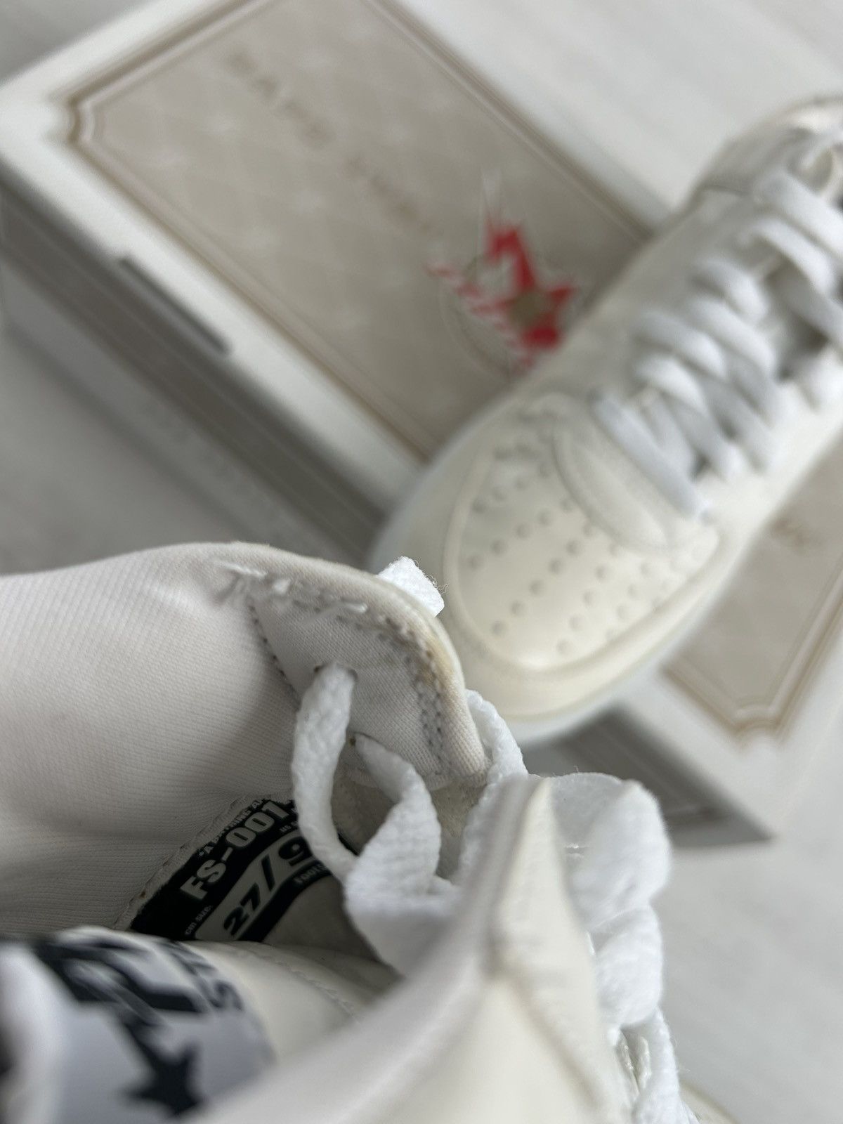 Bape VERY RARE OG 2001 A BATHING APE 1ST PATENT LEATHER BAPESTA Size US 9 / EU 42 - 7 Thumbnail
