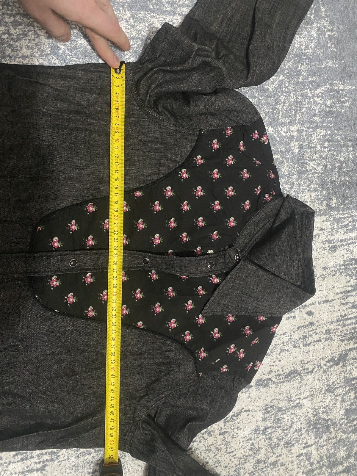 Dsquared2 Dsquared2 luxury western shirt button up with flowers 2017 Size US M / EU 48-50 / 2 - 10 Thumbnail