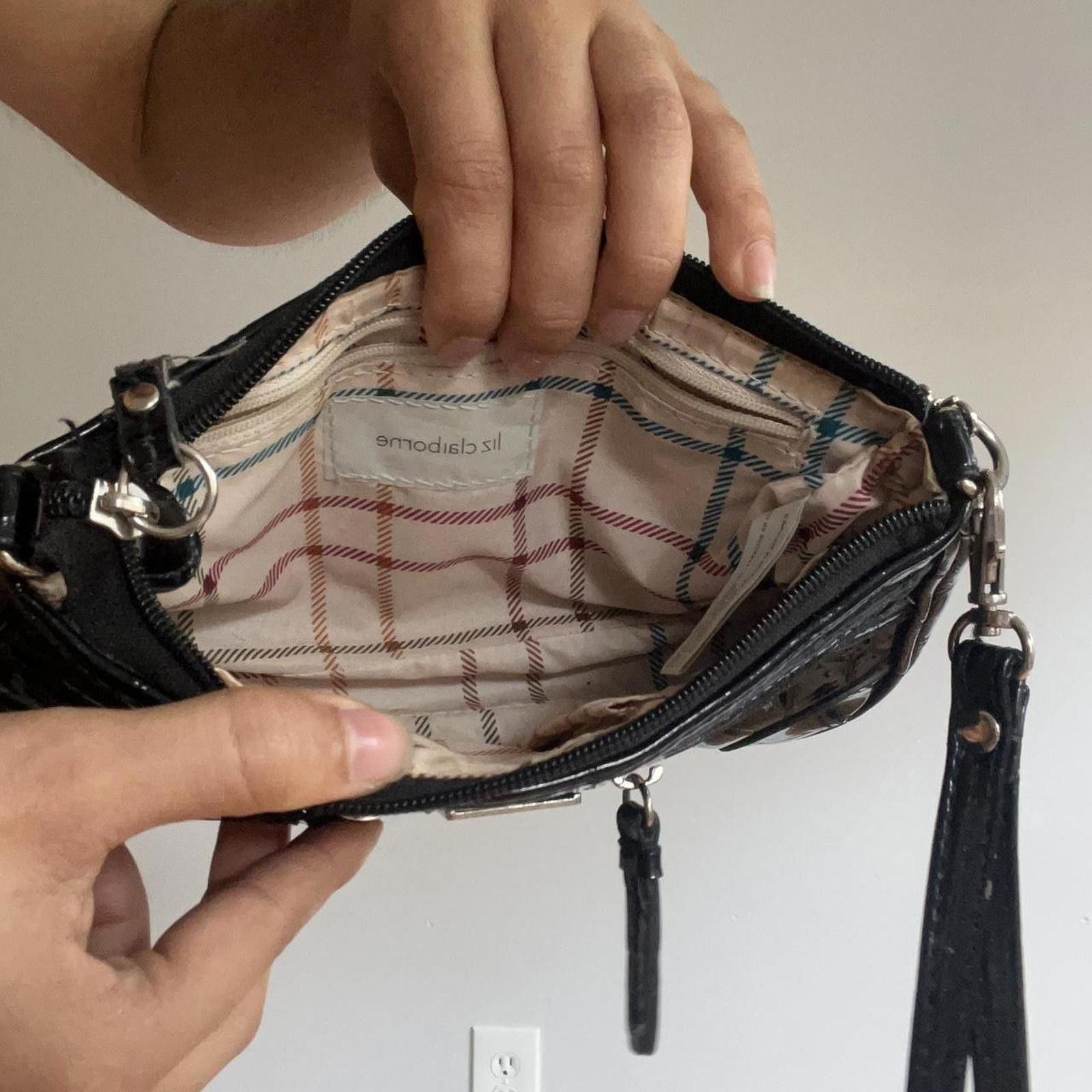 Other Black leather shoulder bag with silver hardware Size ONE SIZE - 2 Thumbnail