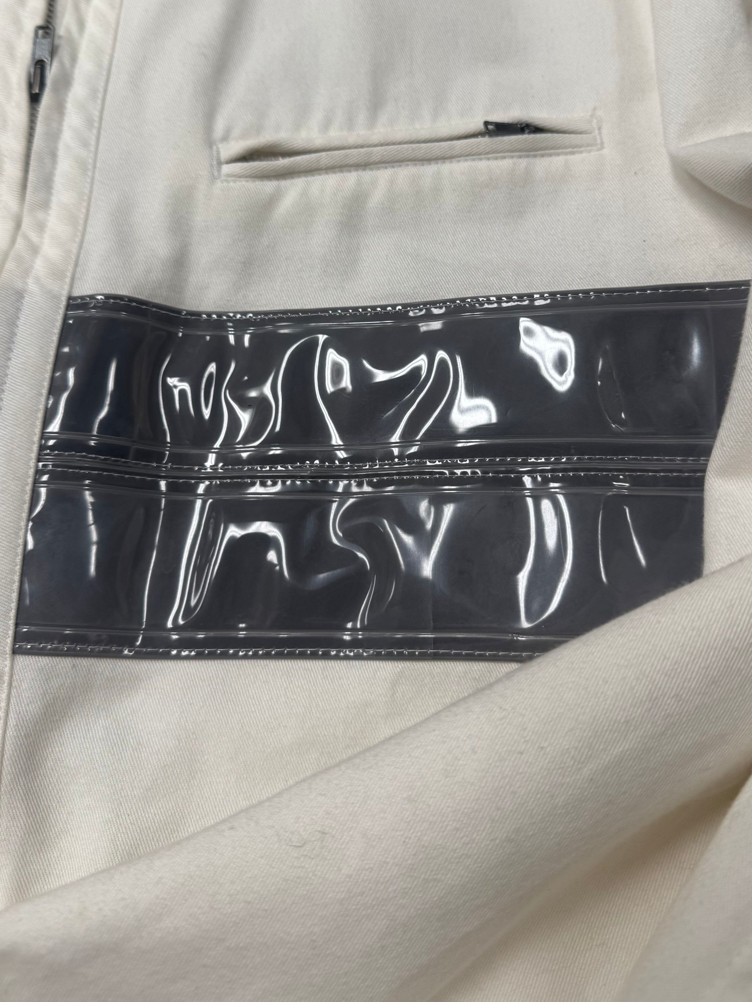 Comme des Garcons SS1992 CDG Homme Plus ‘3M Strip’ Zip-Up Work Jacket Size US M / EU 48-50 / 2 - 3 Thumbnail