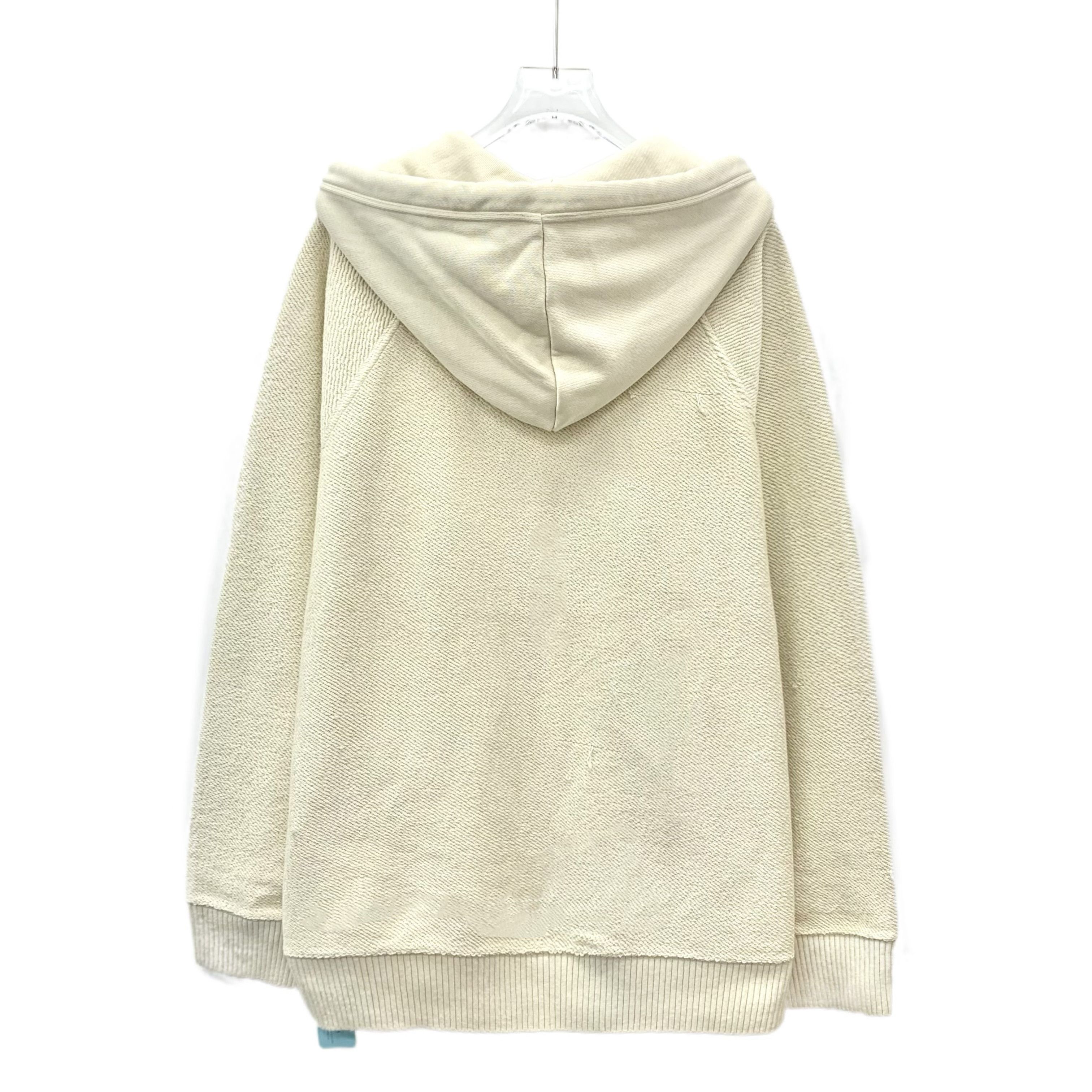 Loewe Loewe Logo Embroidered Hoodie Beige (M) Size US M / EU 48-50 / 2 - 2 Thumbnail