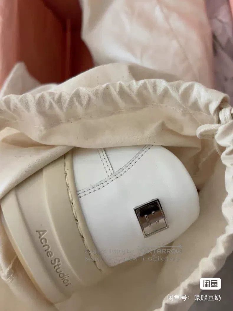 Acne Studios Acne Studios Steffe White Sneakers Size US 5.5 / IT 35.5 - 5 Thumbnail