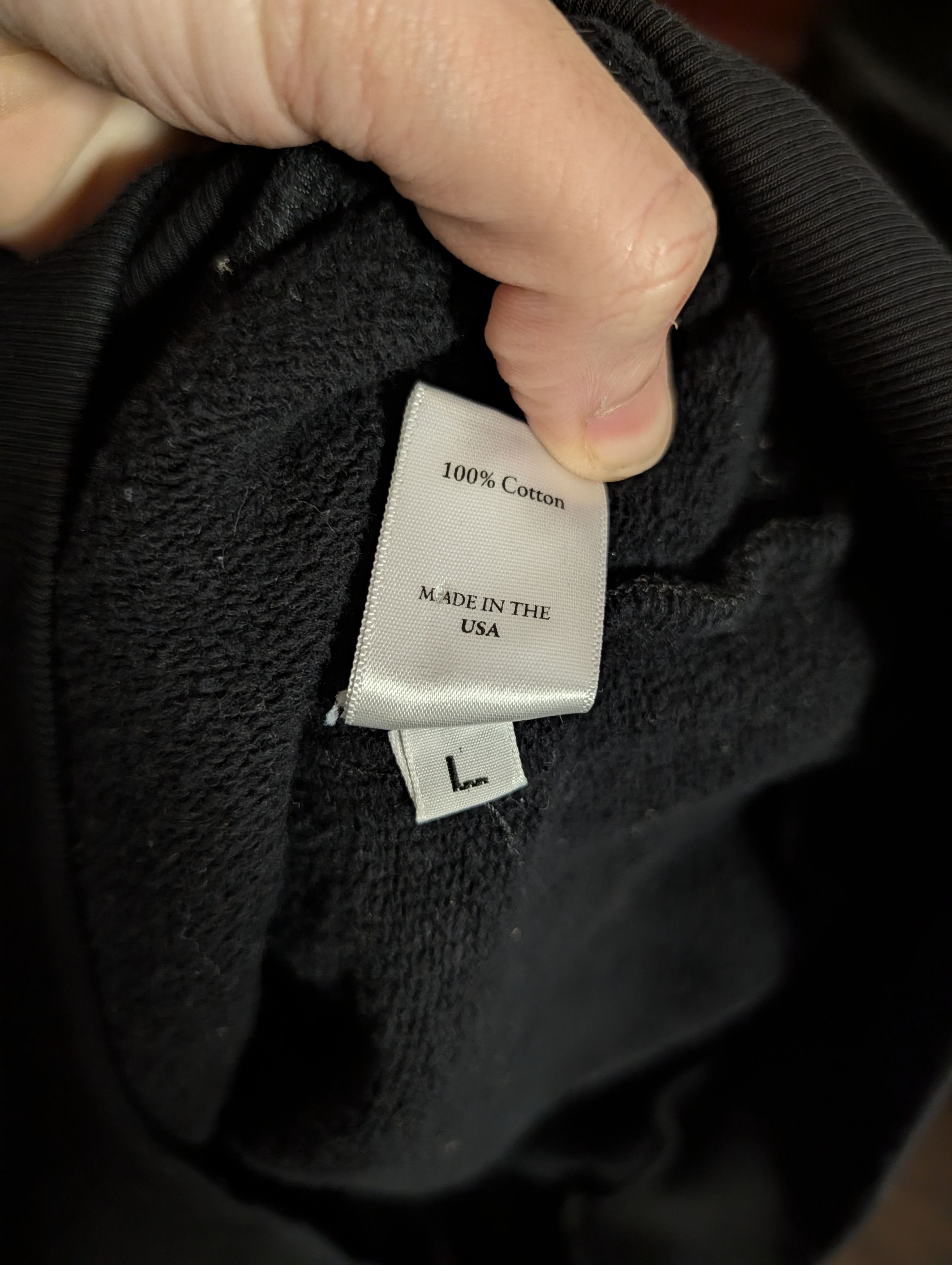 Bossi Sportswear Black logo graphic beaded drawstring hoodie MiUSA large Size US L / EU 52-54 / 3 - 14 Thumbnail