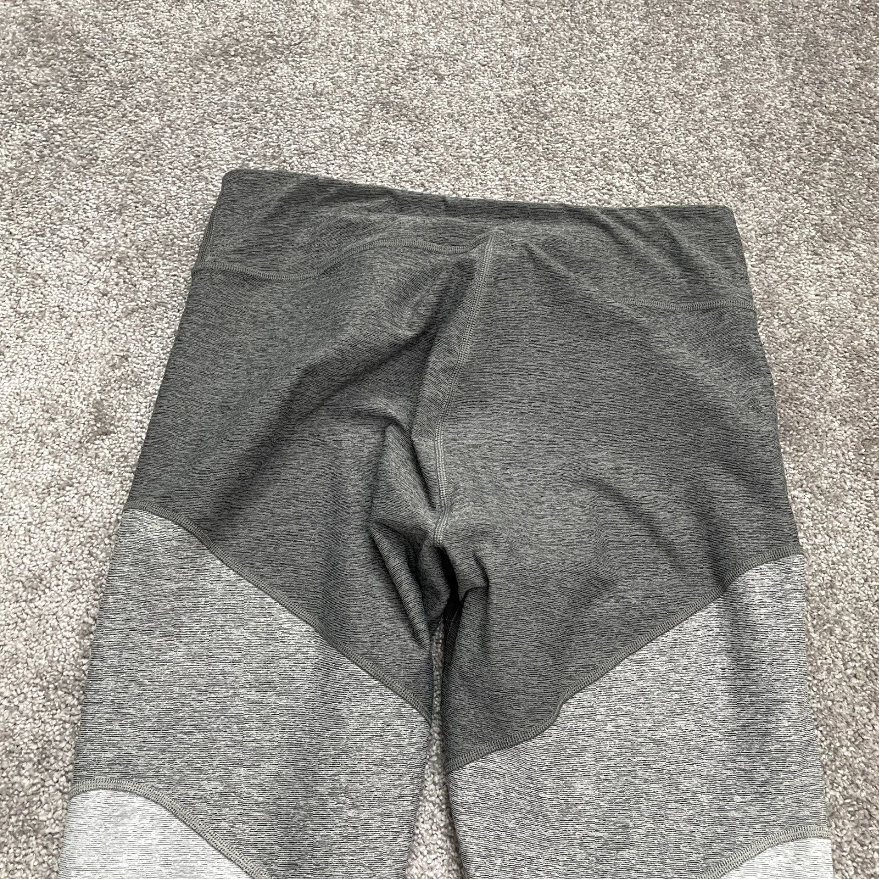 Outdoor Voices Outdoor Voices Leggings Compression Womens XL Gray Colorblock Active Yoga 31x26 Size 40" / US 18 - 3 Thumbnail