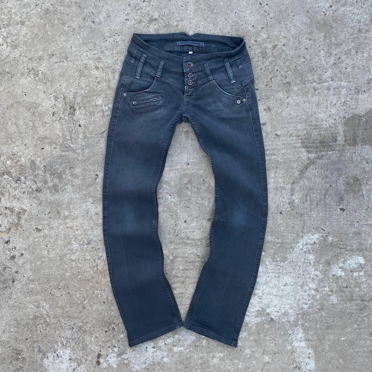Freeman Vintage Women’s Skinny Freeman T Porter With a low seat Size 28" / US 6 / IT 42 - 3 Thumbnail