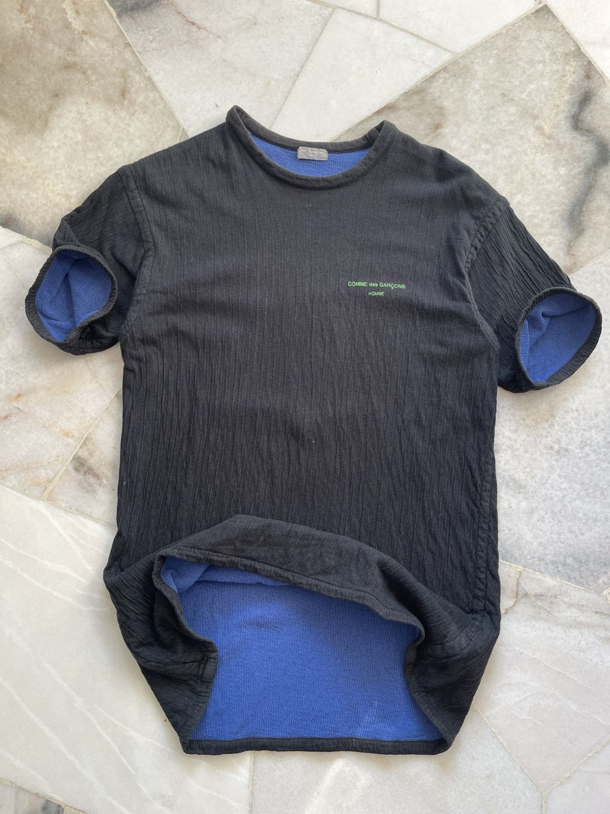 1999 Comme Des Garcons Homme Chest Logo Tee #99