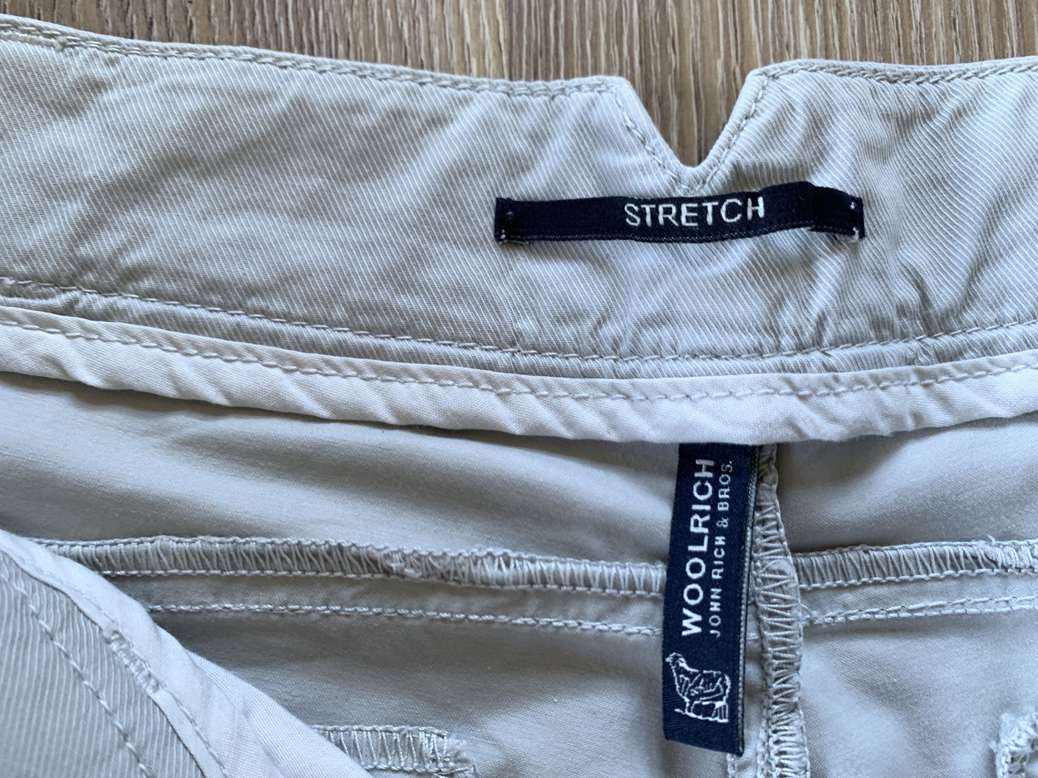 Woolrich Woolen Mills Women’s Woolrich Beige Cotton Stretch Chino Shorts Size 26" / US 2 / IT 38 - 6 Thumbnail