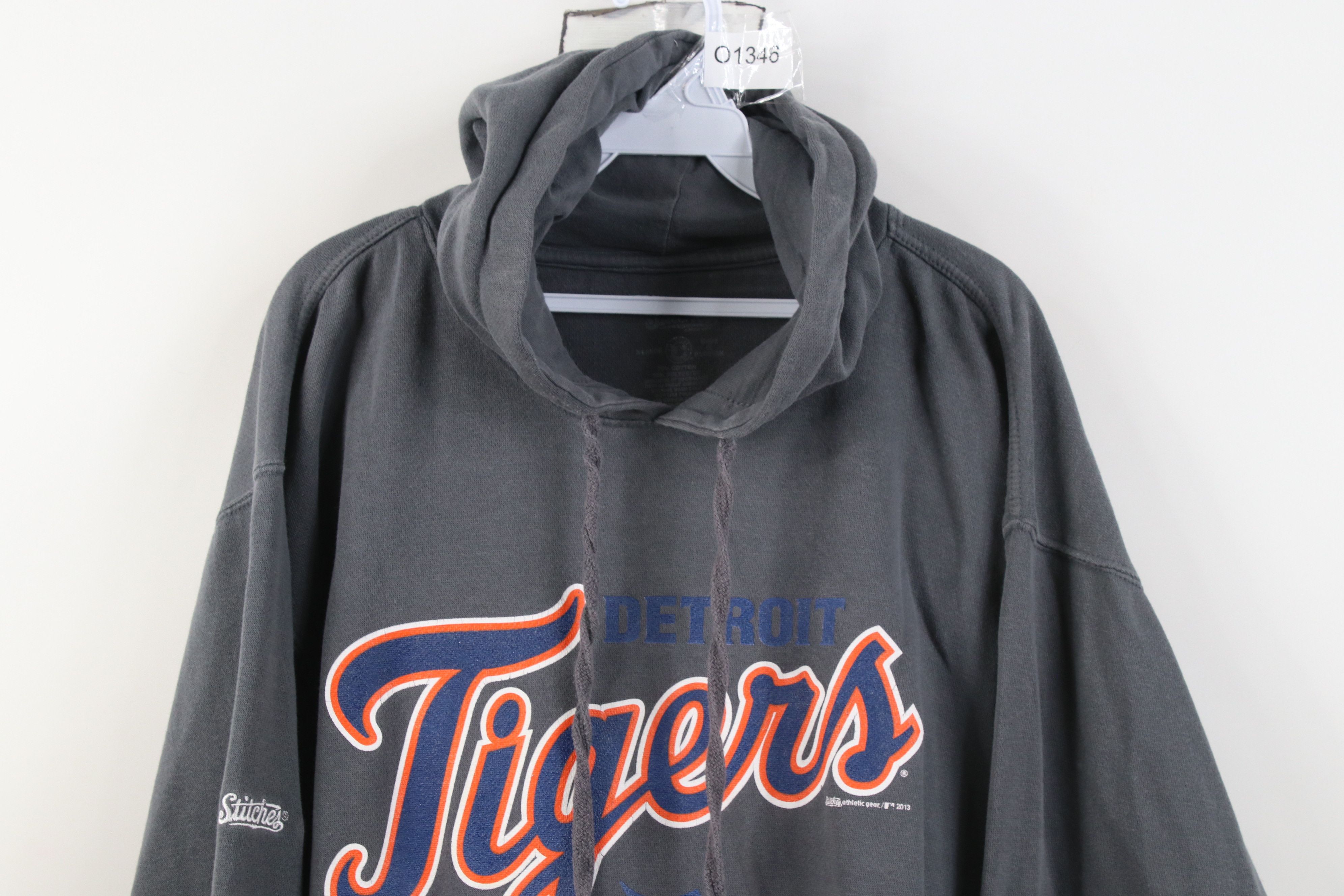 Vintage Vintage Y2K D Detroit Tigers Baseball Hoodie Sweatshirt Size US XL / EU 56 / 4 - 2 Thumbnail