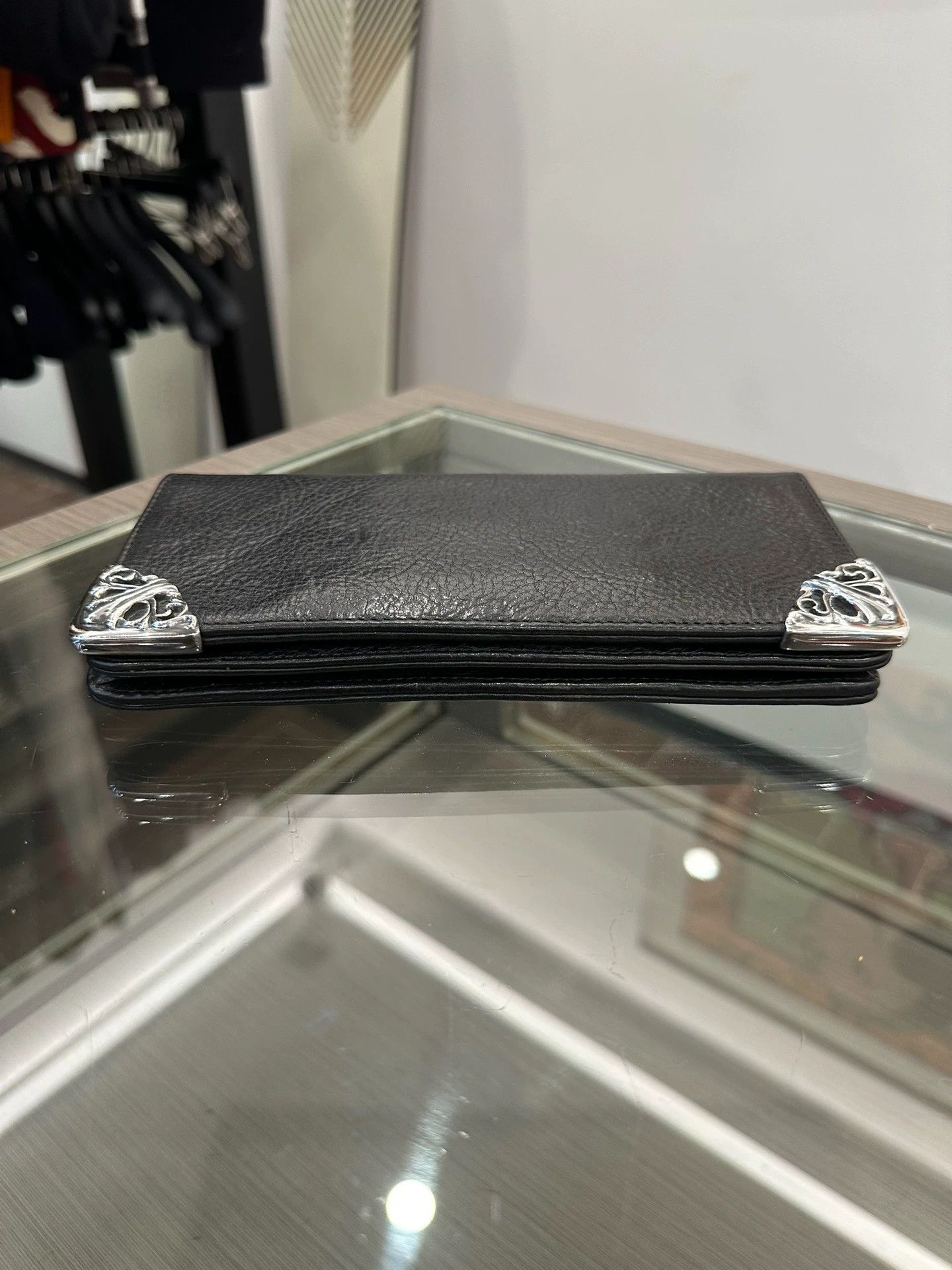 Chrome Hearts Chrome Hearts long flap wallet with four-cornered cross Size ONE SIZE - 4 Thumbnail