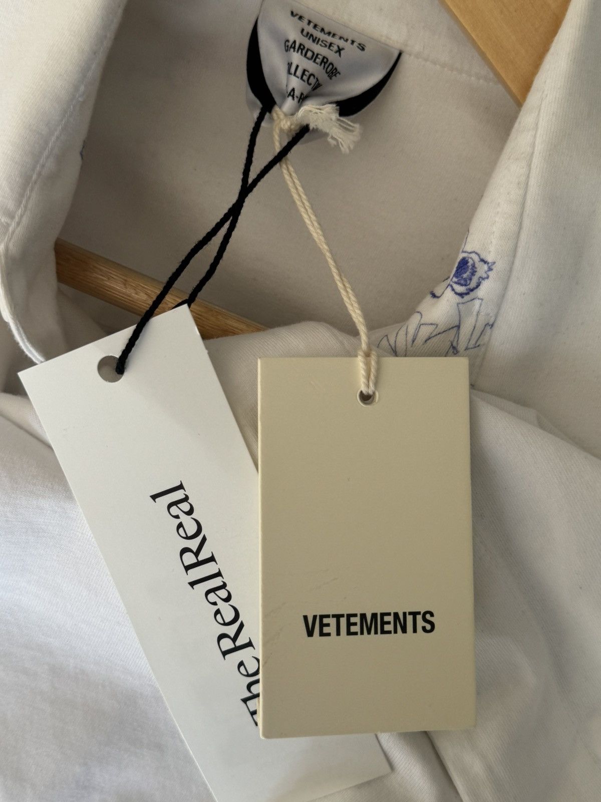 Vetements 2019 Vetements Limited Edition Pen Scribble Button Up Shirt Size US L / EU 52-54 / 3 - 10 Thumbnail