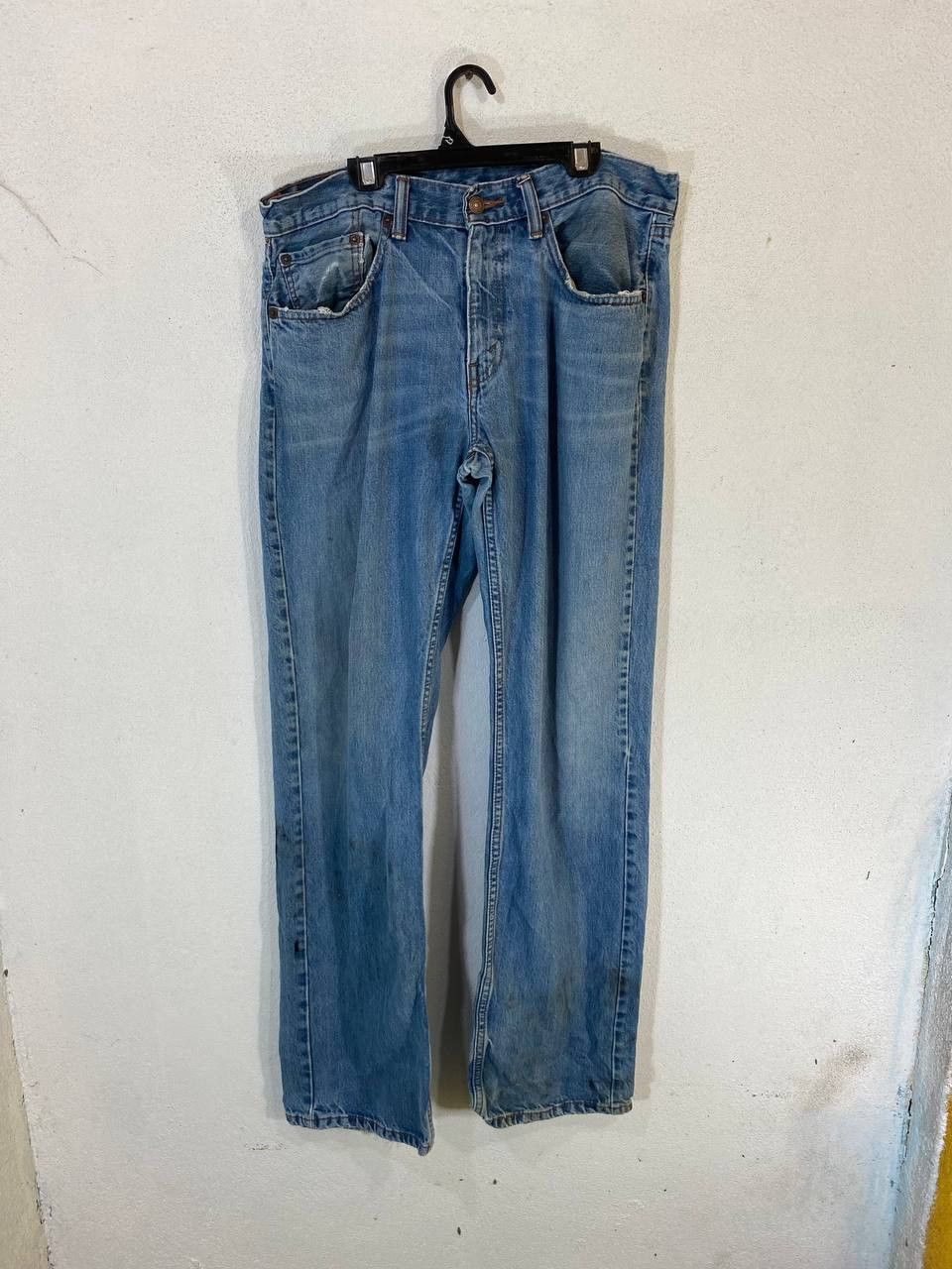 Levi's levis 559 distressed denim nice design Size US 35 - 8 Thumbnail