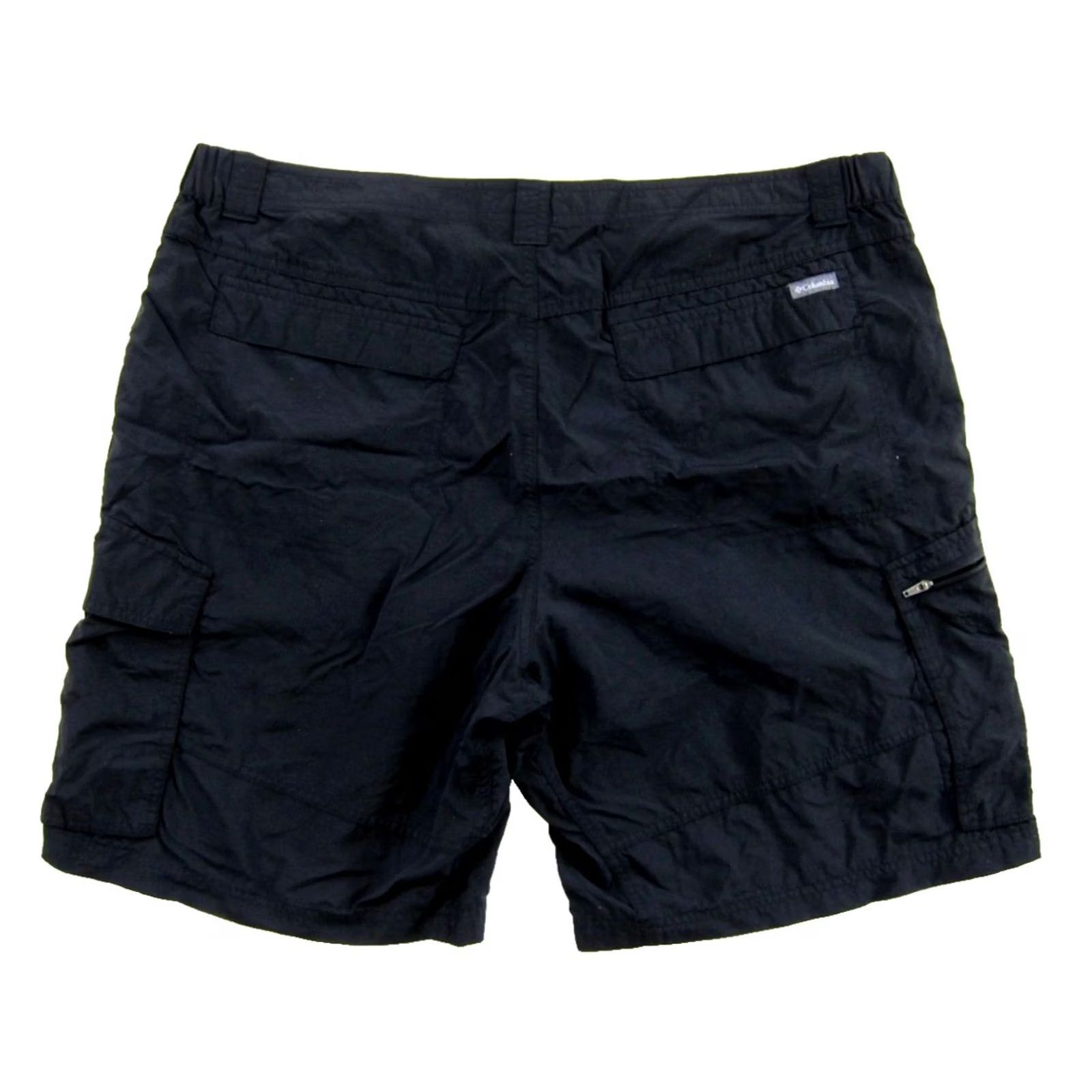 Vintage Columbia Nylon Black Lightweight Hike Travel Pocket Cargo Shorts Men Size 42 Size US 42 / EU 58 - 3 Thumbnail