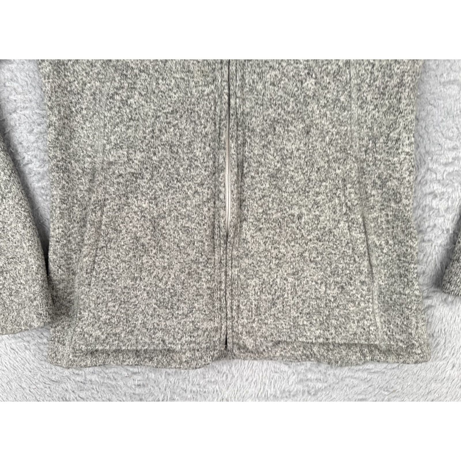 The North Face The North Face Jacket Women Small Gray Knit Shell Full Zip Hoodie Sherpa Lined Size S / US 4 / IT 40 - 5 Thumbnail