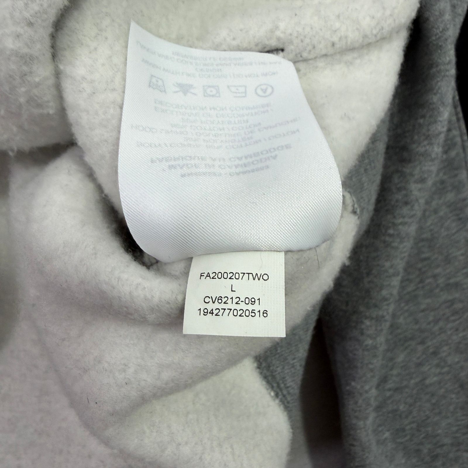 Jordan Brand Jordan Jumpman Classic Full Zip Hoodie Large Gray Black Size US L / EU 52-54 / 3 - 7 Thumbnail