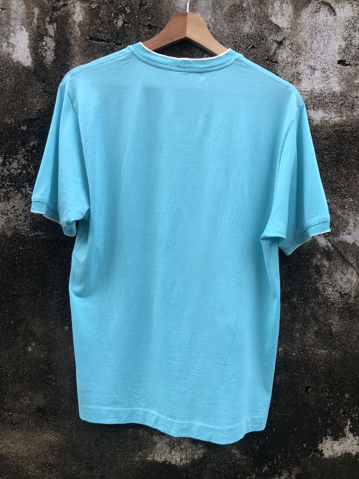 Salvatore Ferragamo × Vintage Vintage 90s Salvatore Ferragamo Plain Tshirt Size US M / EU 48-50 / 2 - 2 Thumbnail