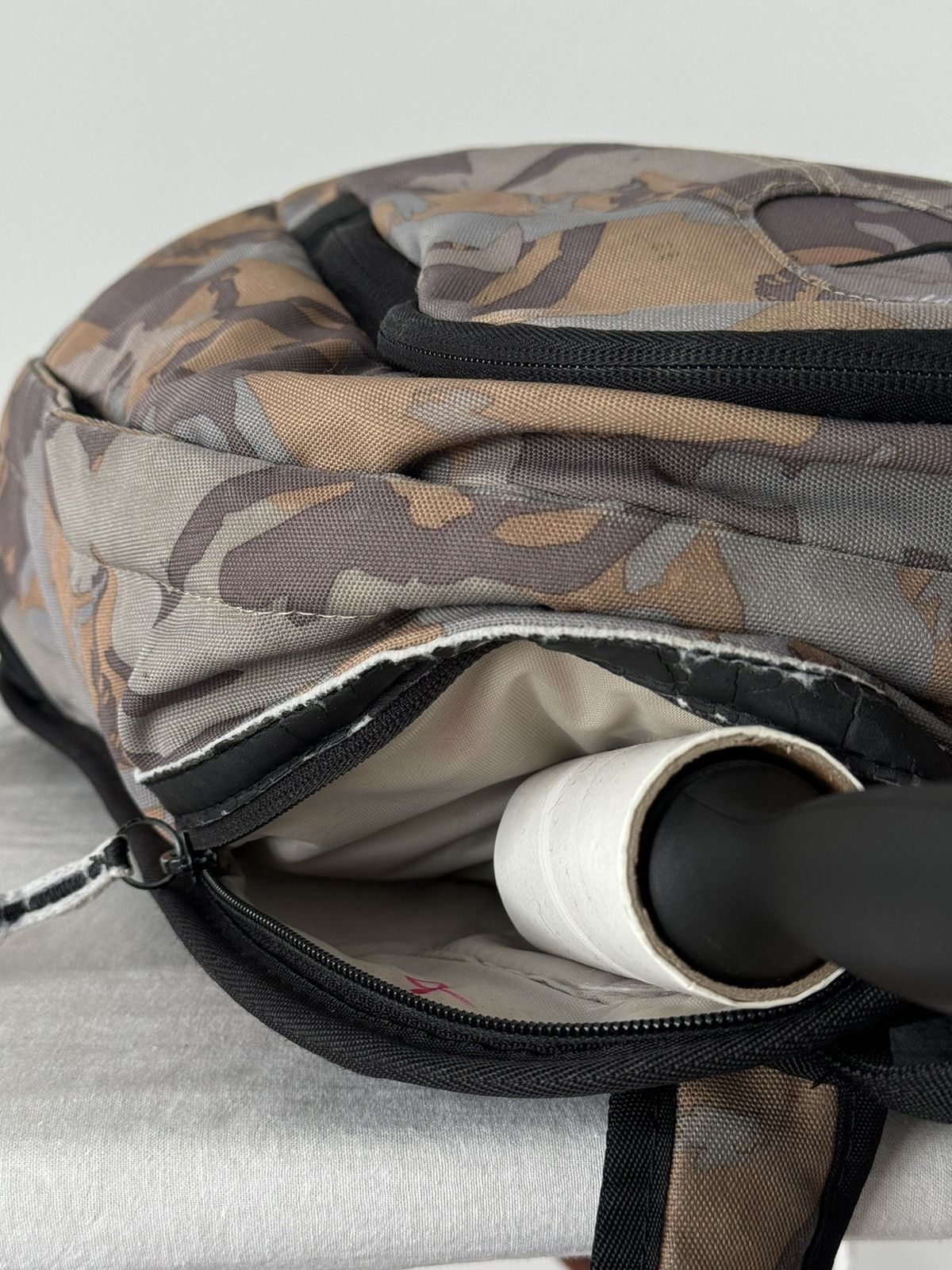 Nike × Vintage Vintage Y2K Nike Center Swoosh Backpack Size ONE SIZE - 4 Thumbnail