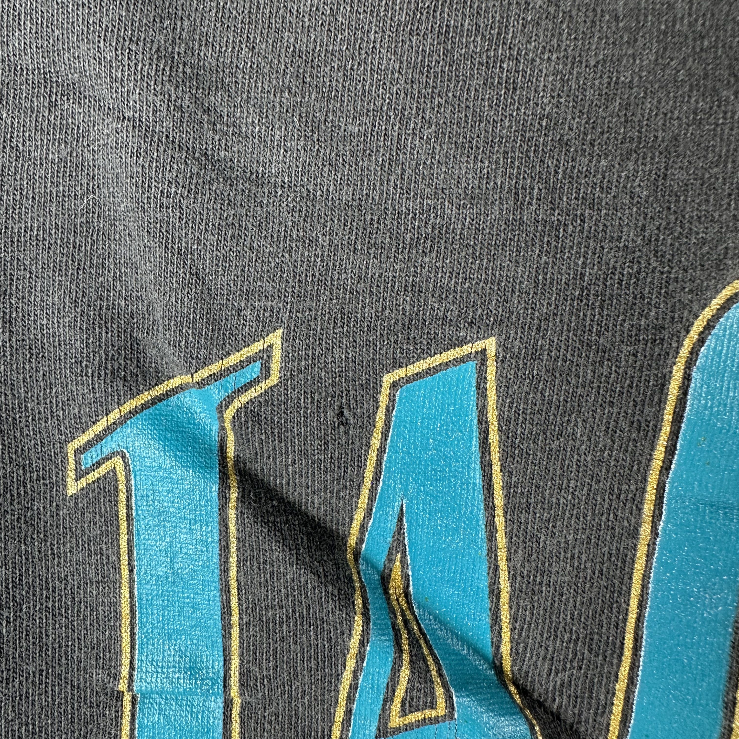 Vintage Vintage 1993 Jacksonville Jaguars NFL Nutmeg T-shirt Size US M / EU 48-50 / 2 - 5 Thumbnail