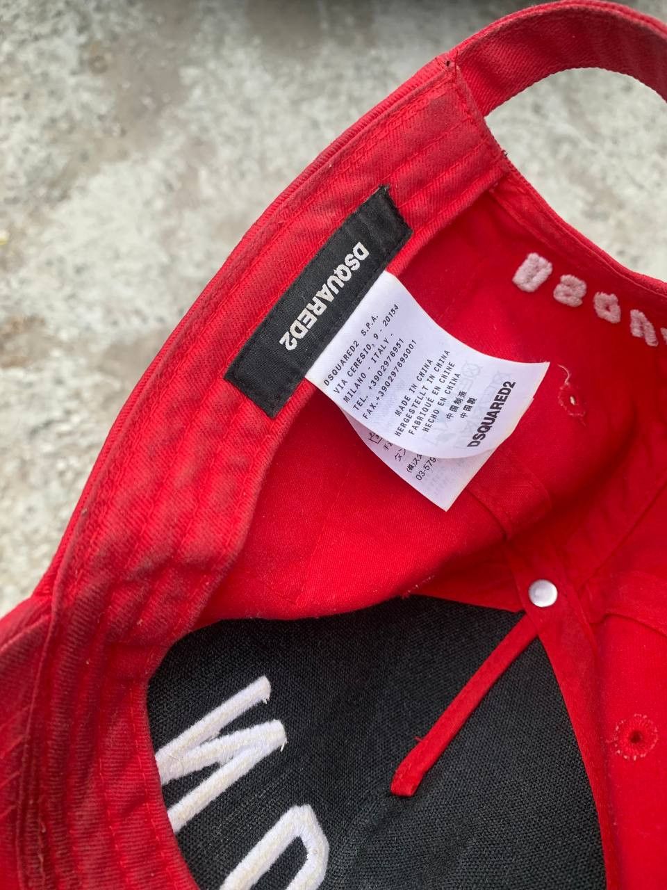 Dsquared2 Vintage Dsquared2 Dean & Dan Caten Italian Designer Cap Y2K Size ONE SIZE - 13 Thumbnail