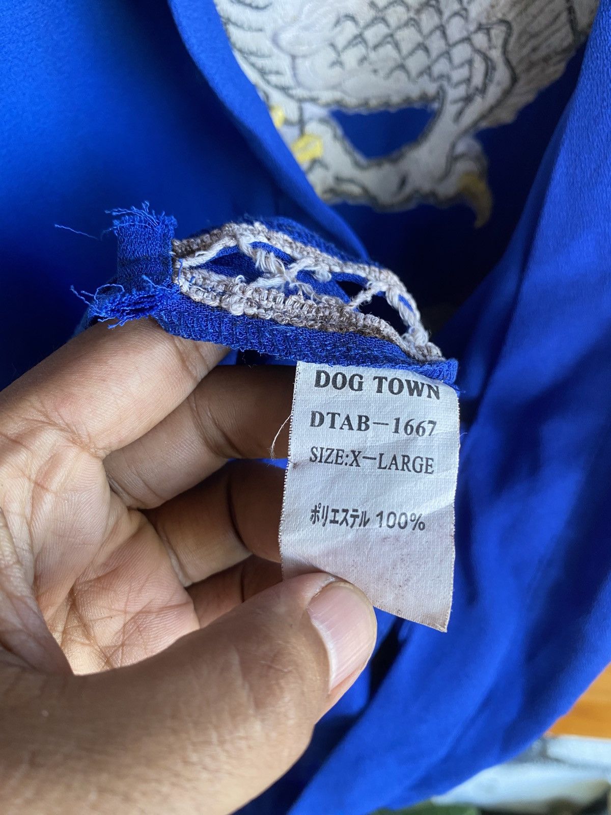 Dogtown Vintage Dog Town Dragon Embroidered Kimono Robe XLarge Japan Size US XL / EU 56 / 4 - 7 Thumbnail