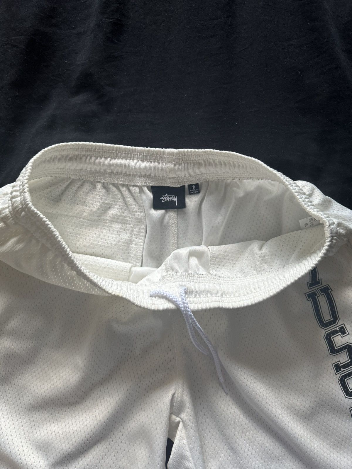 Stussy Stussy basketball net shorts white Size US 32 / EU 48 - 6 Thumbnail