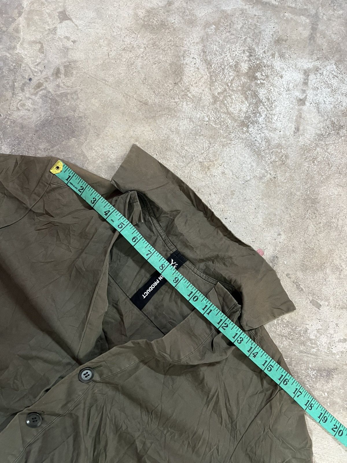 Designer × Y's × Yohji Yamamoto Y’s Yohji Yamamoto Born Product Out Pocket Shirt Dres Jacket Size XS / US 0-2 / IT 36-38 - 17 Thumbnail