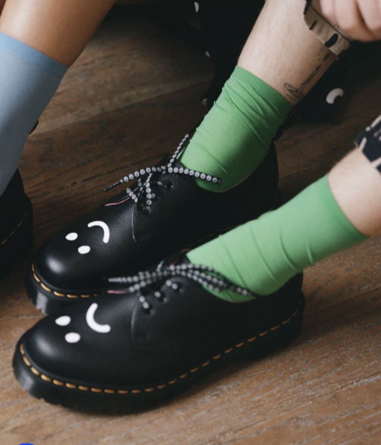 Dr. Martens Dr. Martens x Lazy Oaf Leather Oxfords Size US 6 / IT 36 - 3 Thumbnail