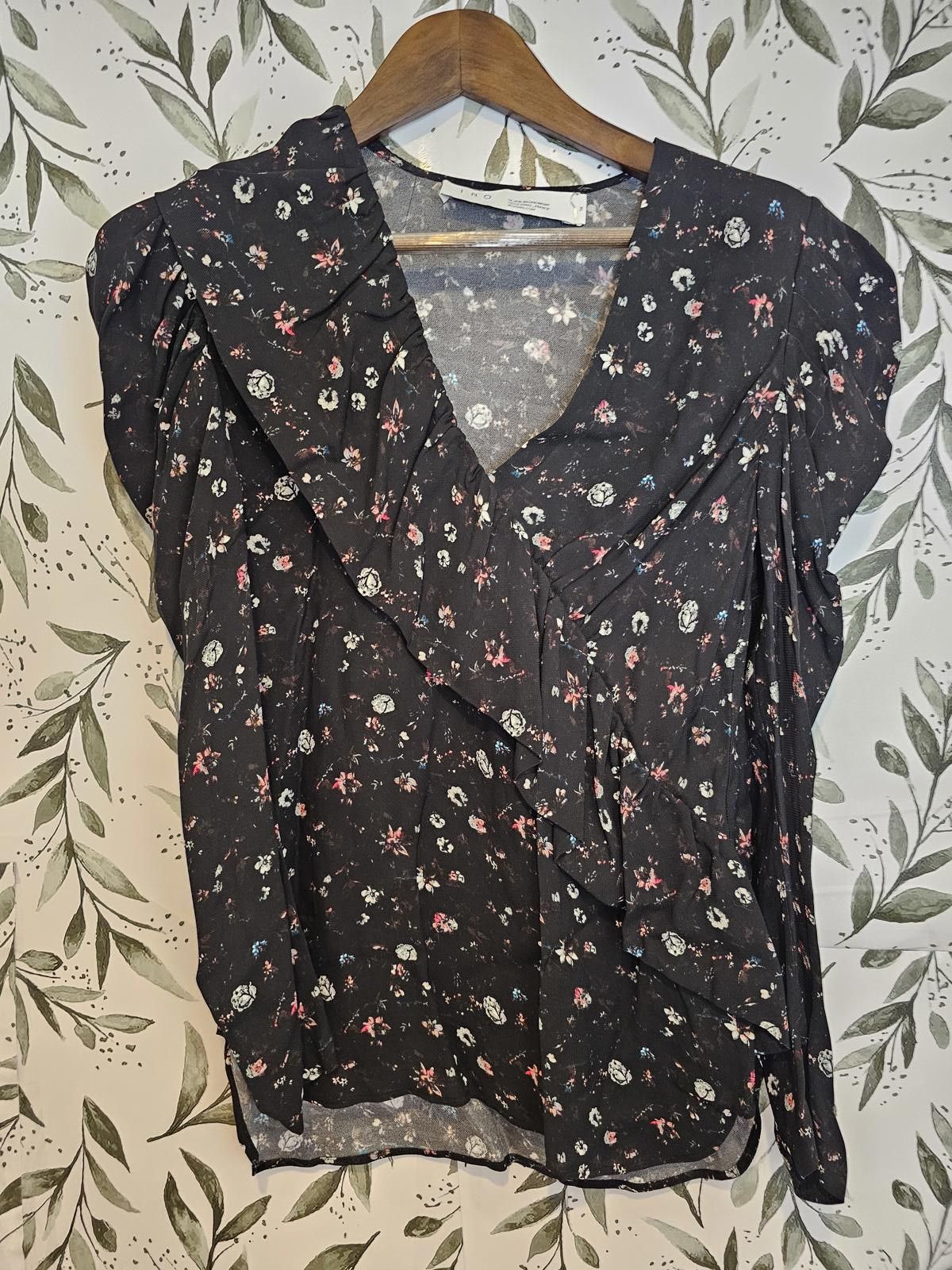 Iro NWOT IRO Blouse Black Womens Size S Paris Size S / US 4 / IT 40 - 1 Thumbnail